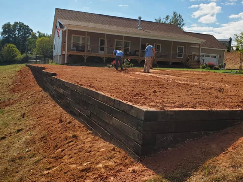 Retaining Wall Installation WNC